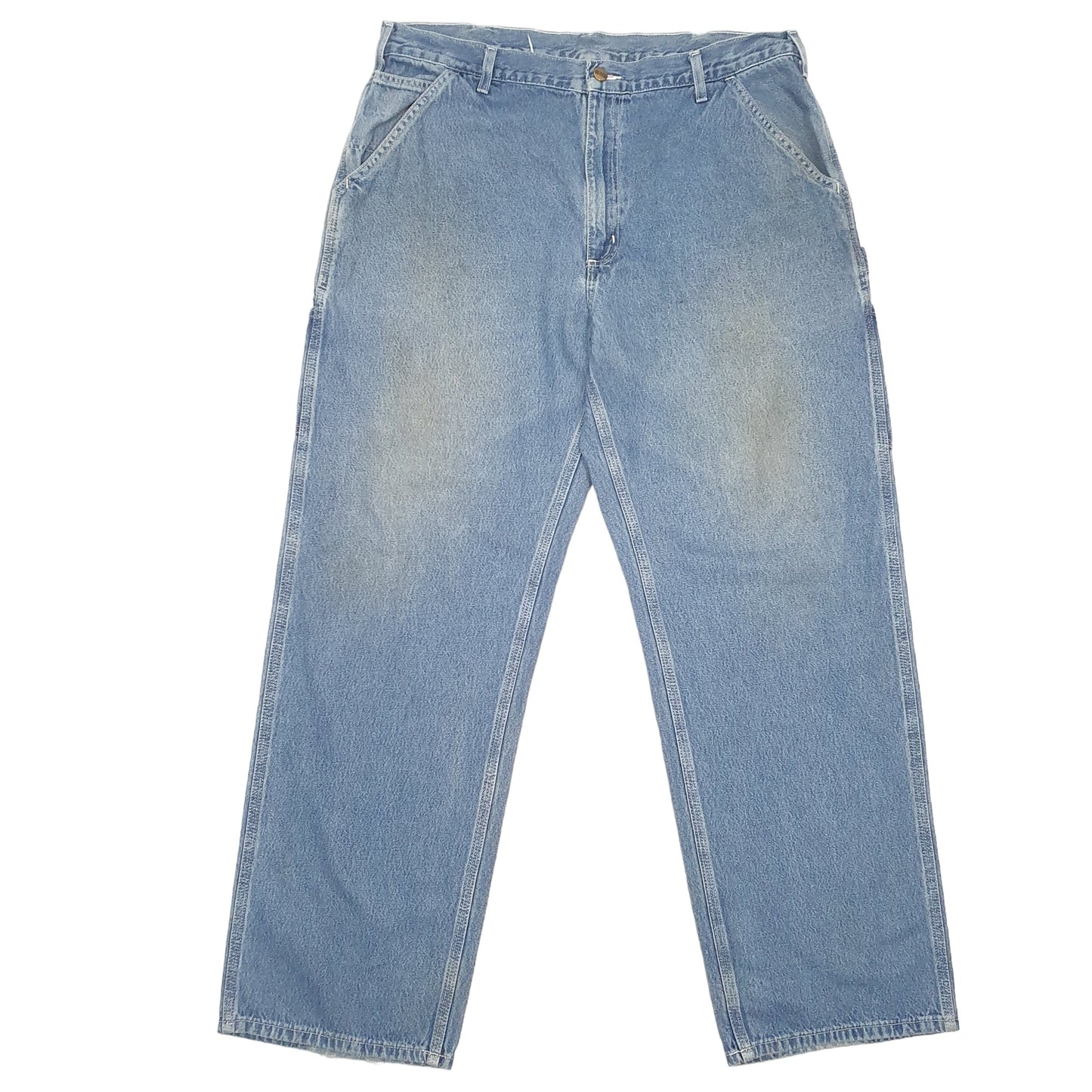 Mens Blue Carhartt  Carpenter JeansW38 L32