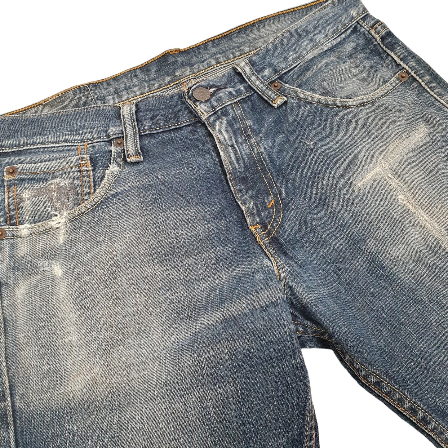 Levis 527 Bootcut Fit Jeans W32 L34 Blue