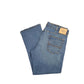 Levis Denizen Regular Fit Relaxed Jeans W42 L29 Blue