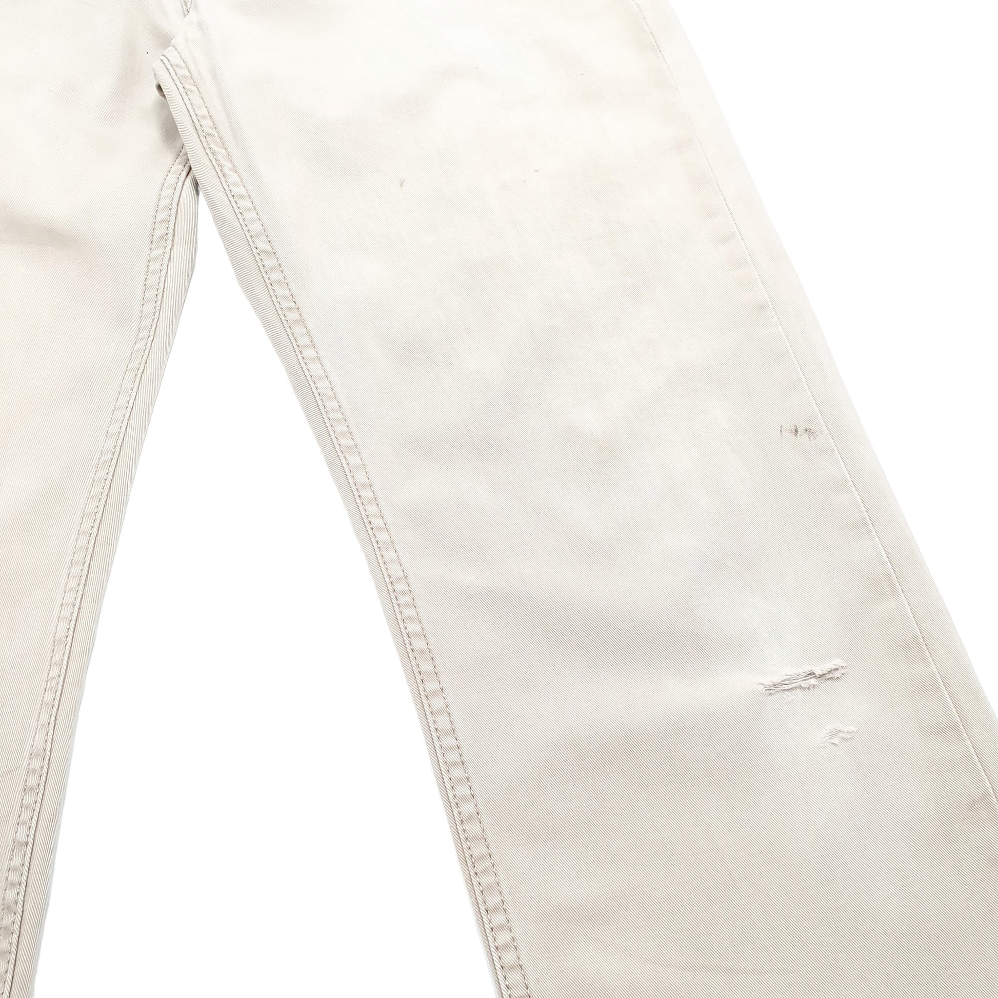 Levis 514 Straight Fit Jeans W33 L32 Beige