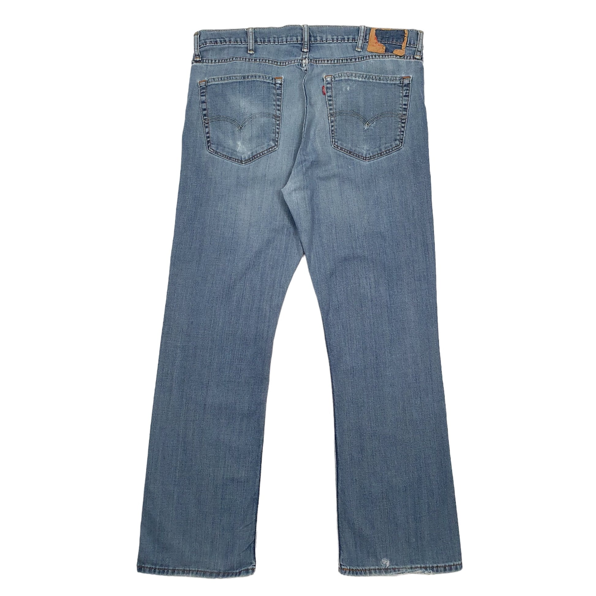 Levis 527 Bootcut Fit Jeans W38 L32 Blue