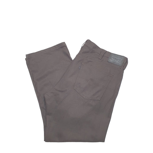 Levis 569 Loose Fit Jeans W42 L32 Brown