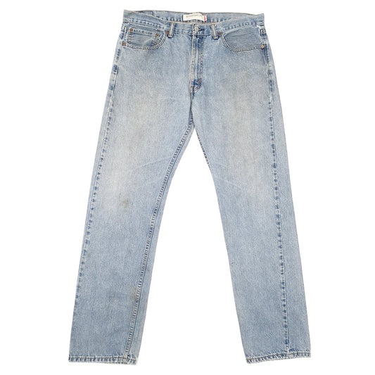 Mens Blue Levis  505 JeansW36 L34