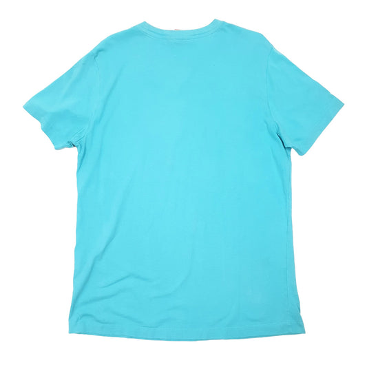 Puma Short Sleeve T Shirt Turquoise