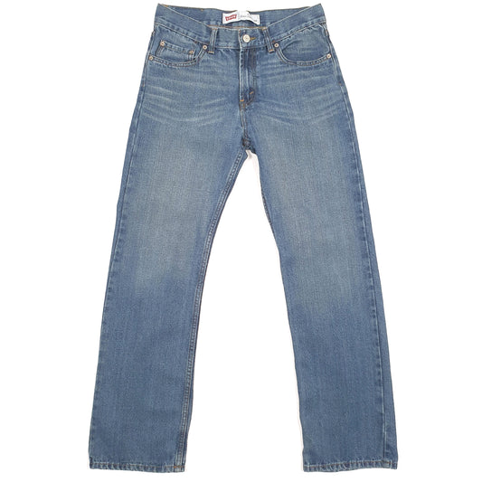 Levis 514 Straight Fit Slim Jeans UK12 Blue
