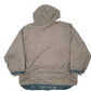 Mens Grey Nike Vintage 1990s Reversible Softshell Jacket Coat