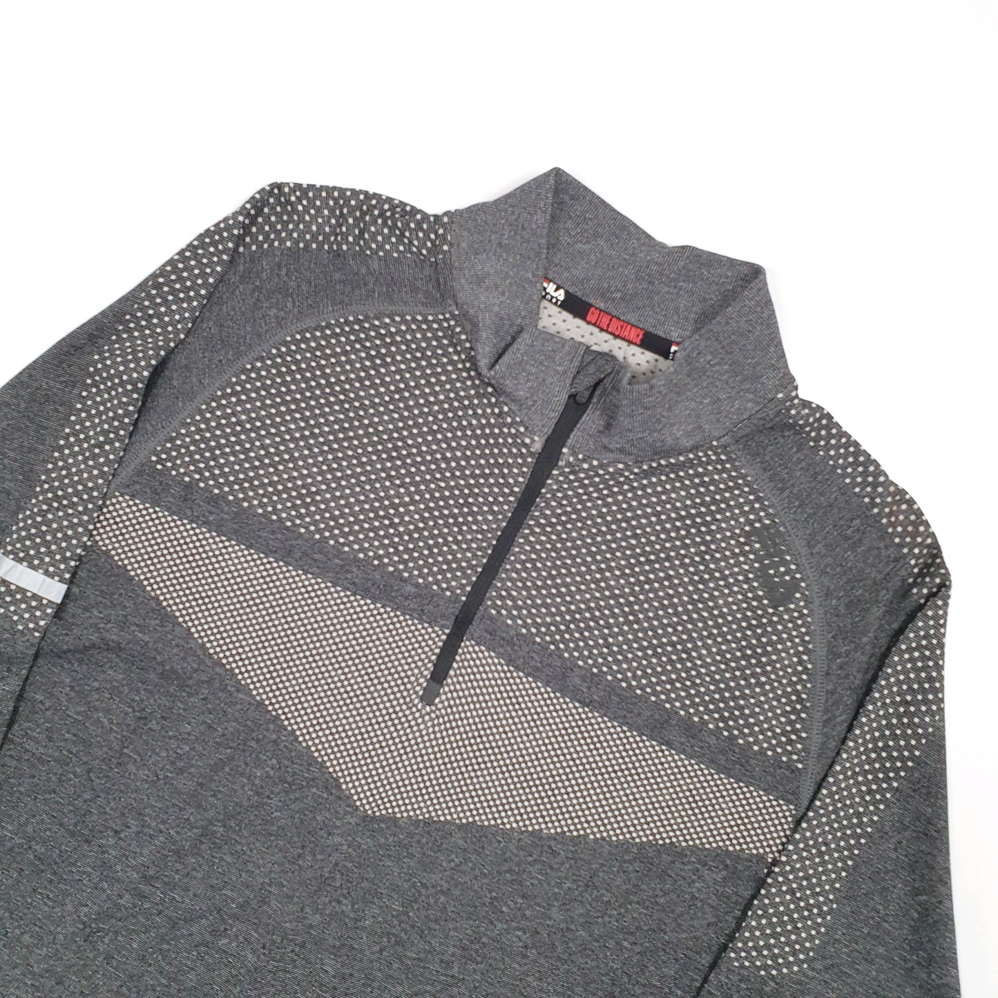 Fila Active Running Quarter Zip XS Grey