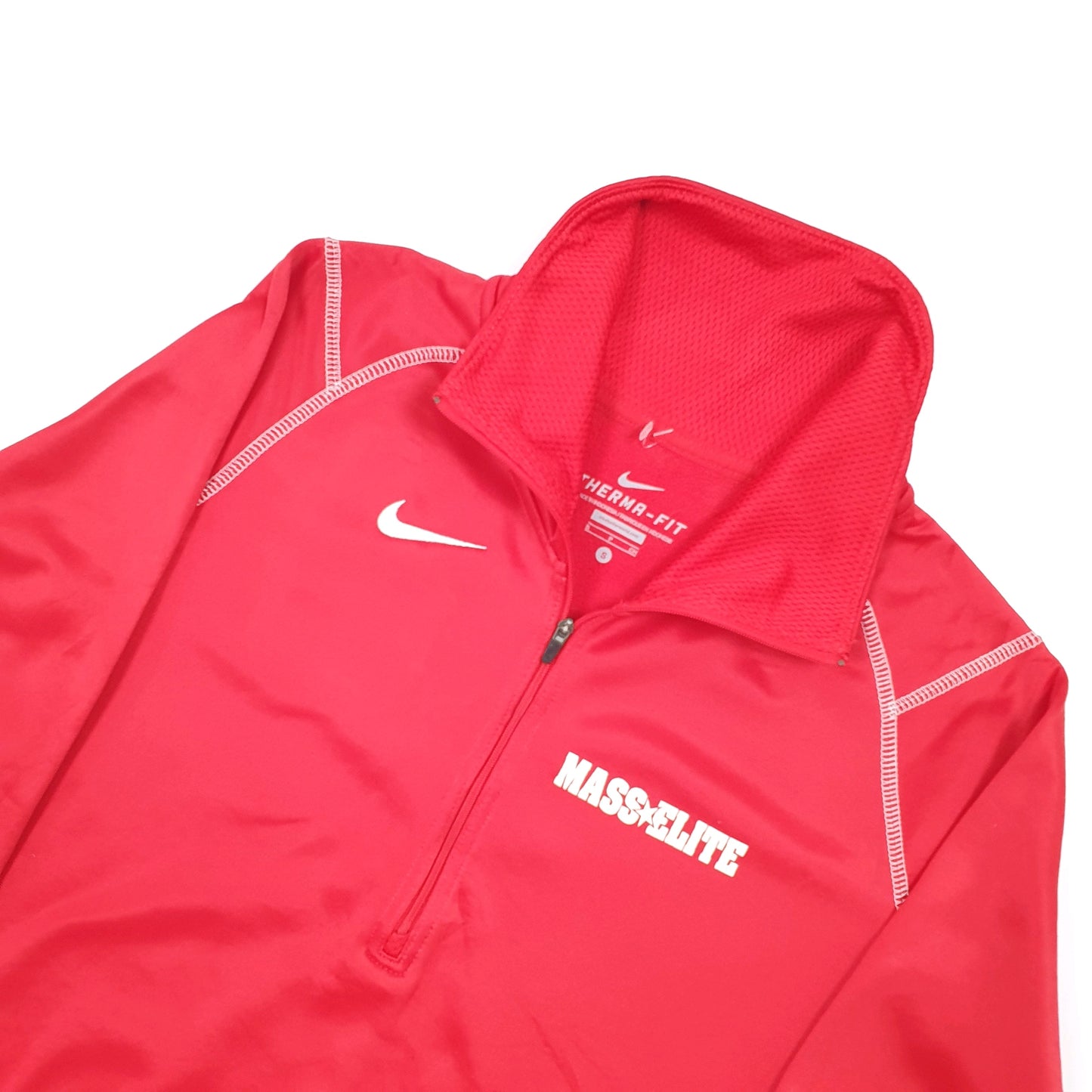 Nike Therma Fit Active Quarter Zip XS Red