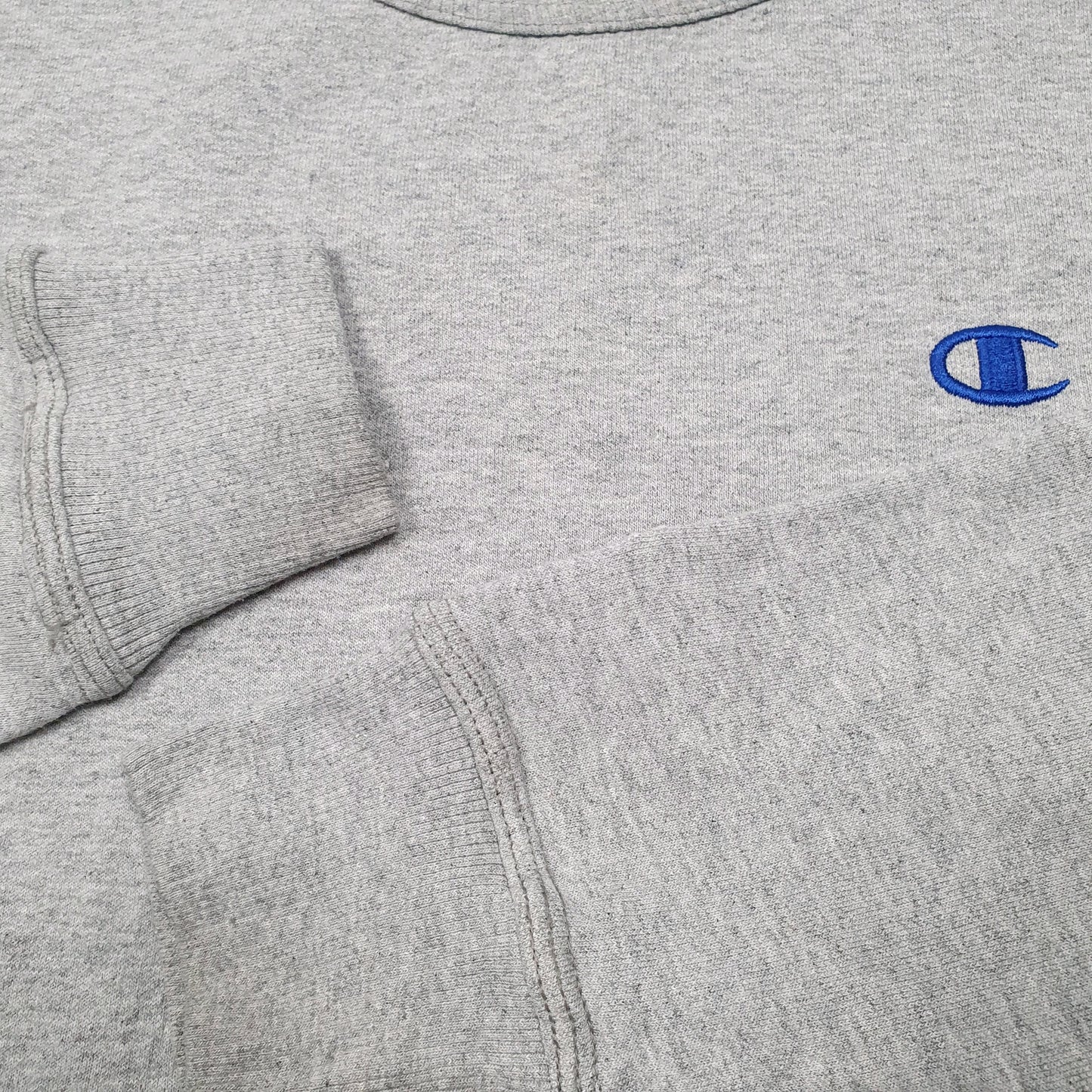 Mens Grey Champion  Crewneck Jumper