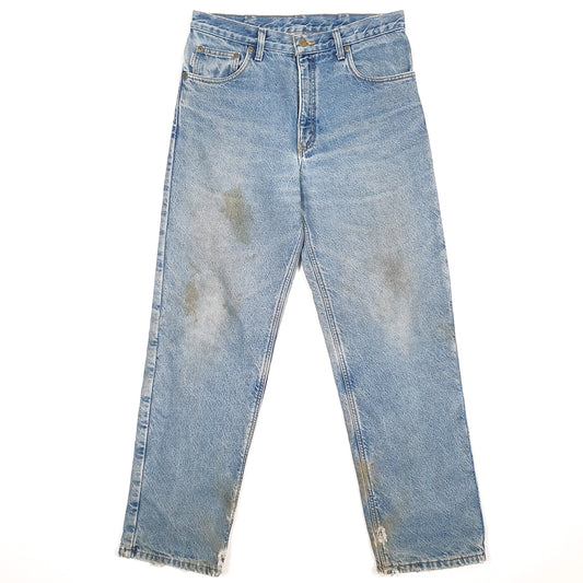 Carhartt Casual Regular Fit Lined Jeans W32 L32 Blue