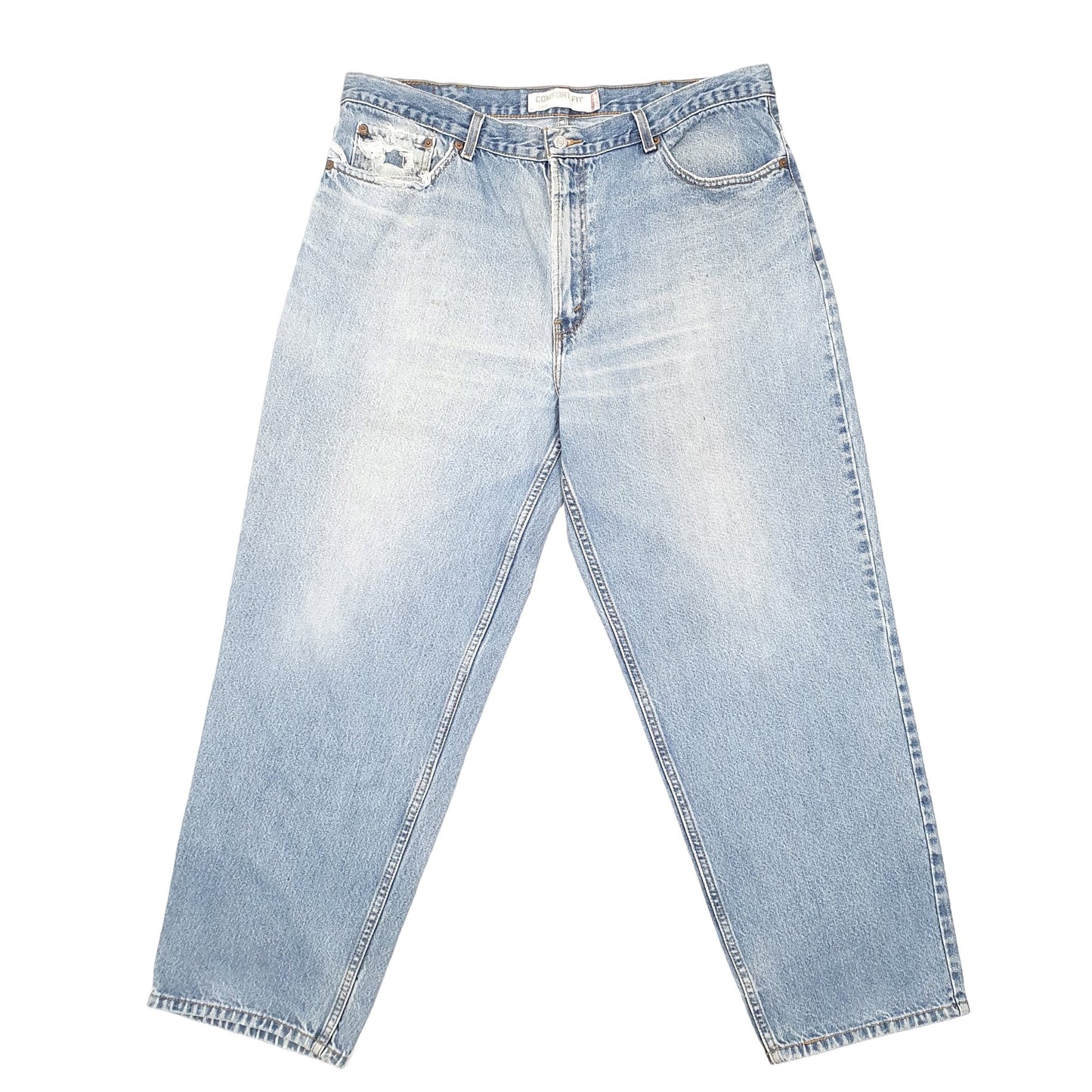 Mens Blue Levis Comfort 560 JeansW40 L30