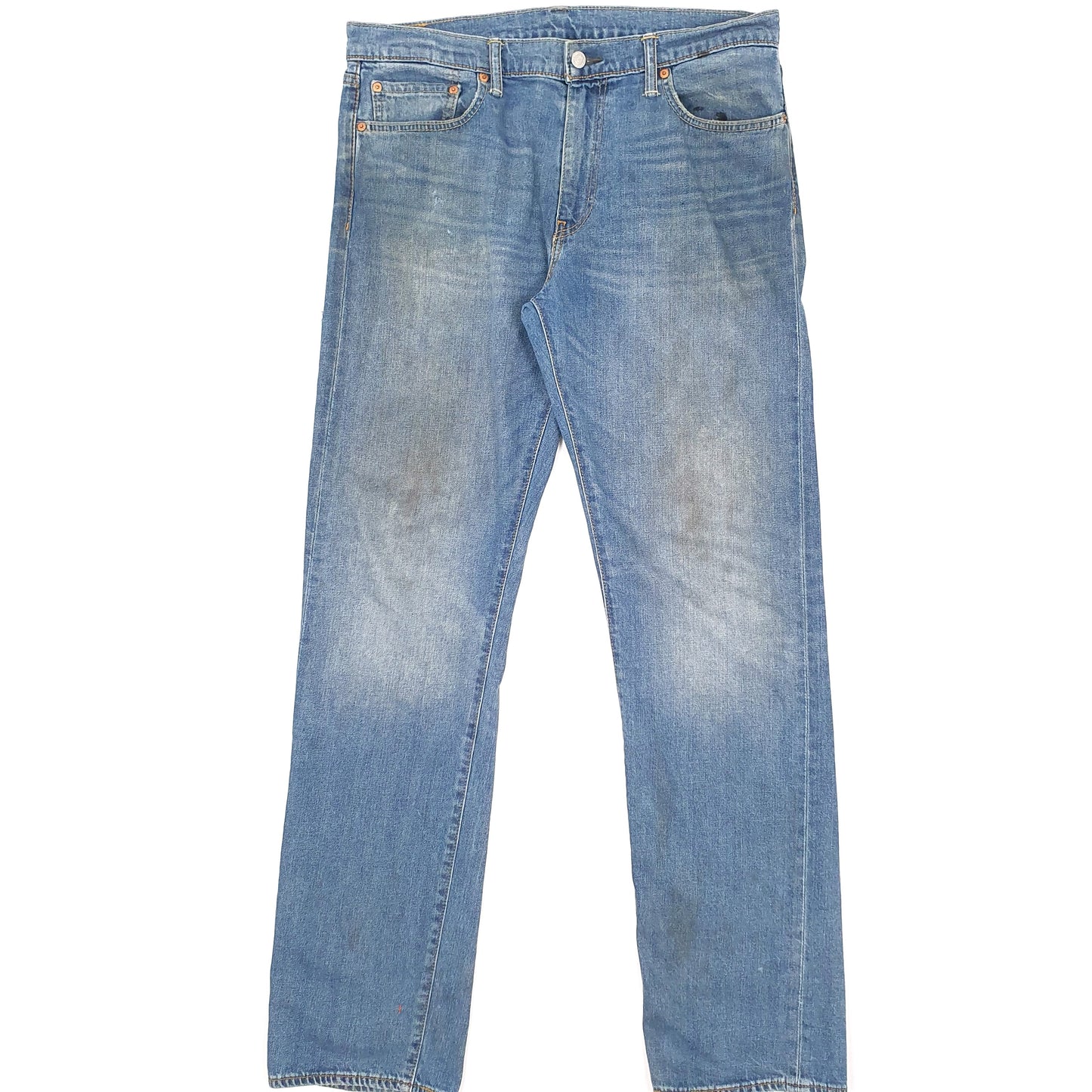 Levis 504 Regular Fit Jeans W36 L34 Blue