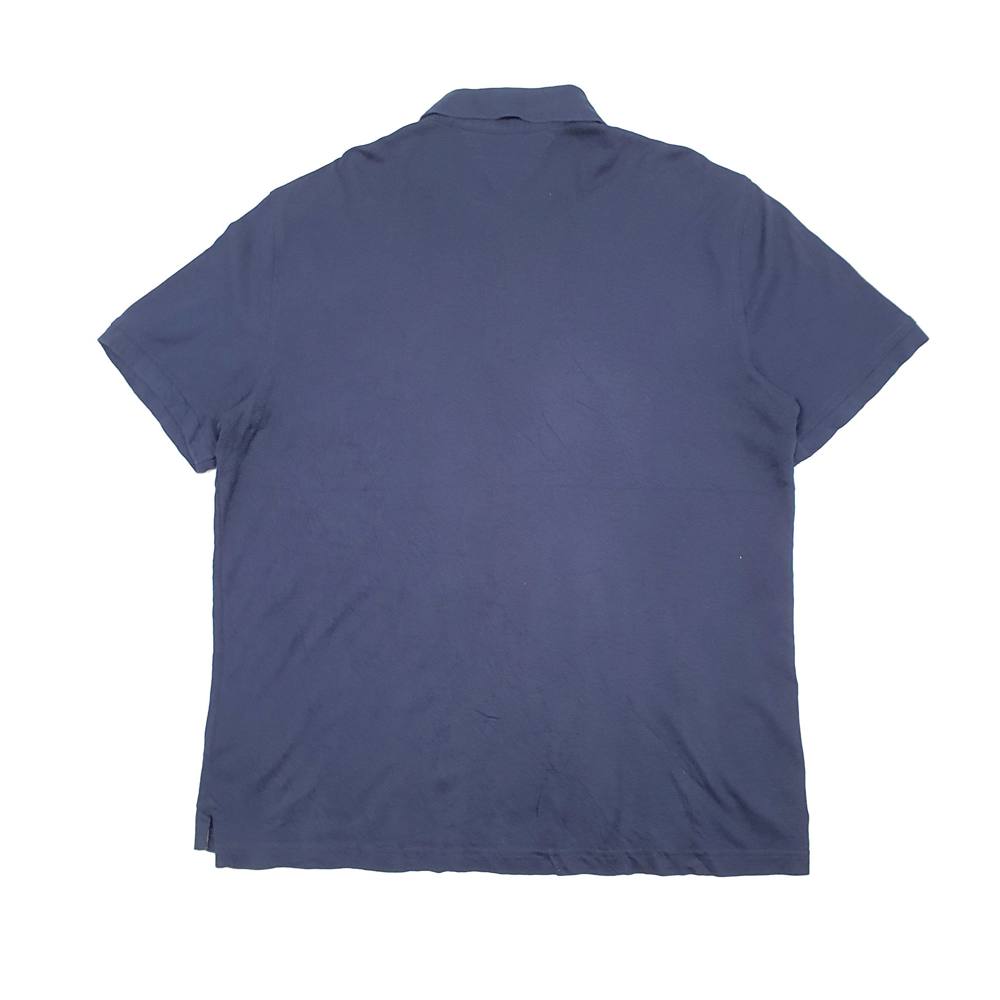 Mens Navy Tommy Hilfiger  Short Sleeve Polo Shirt