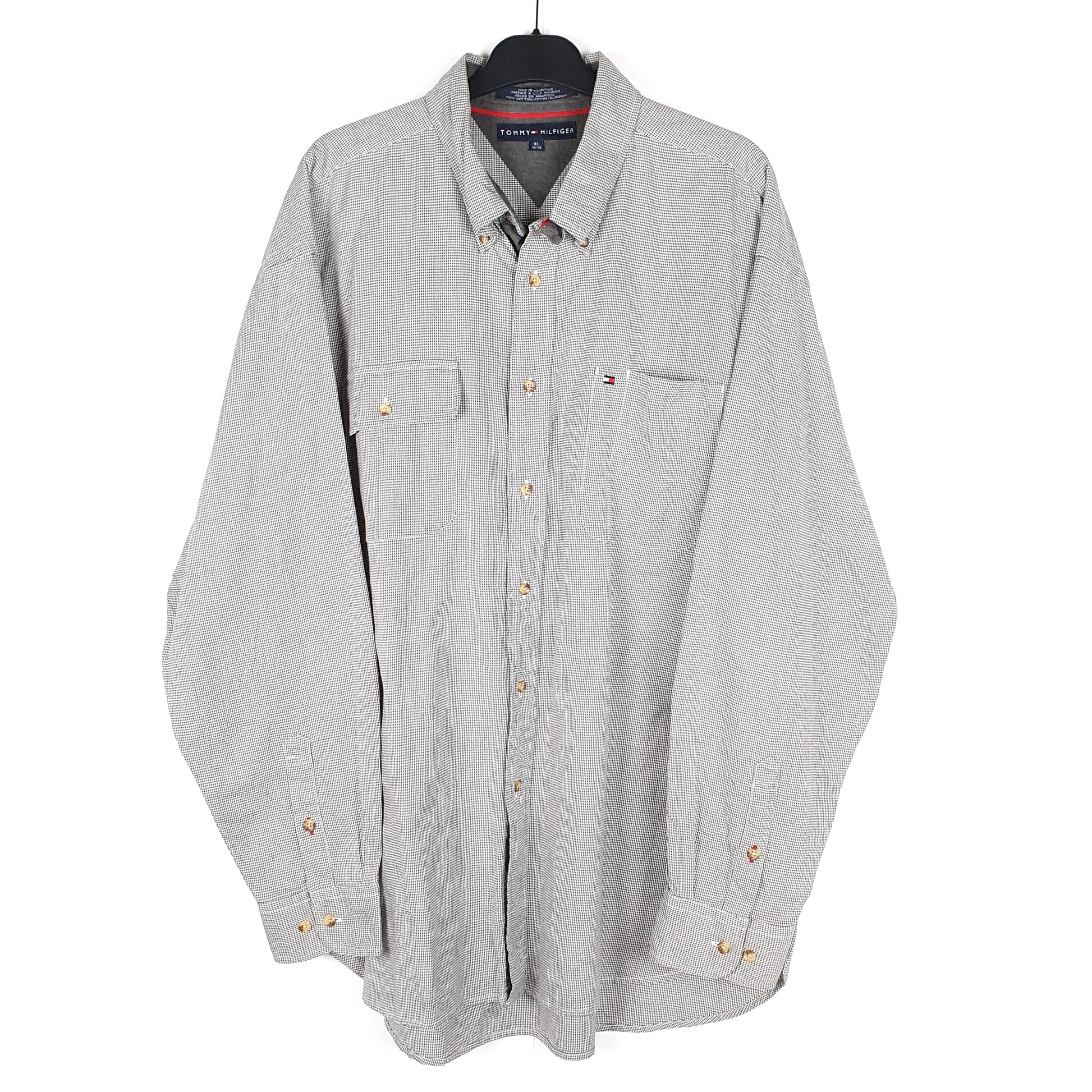 Grey Tommy Hilfiger Long Sleeve Shirt