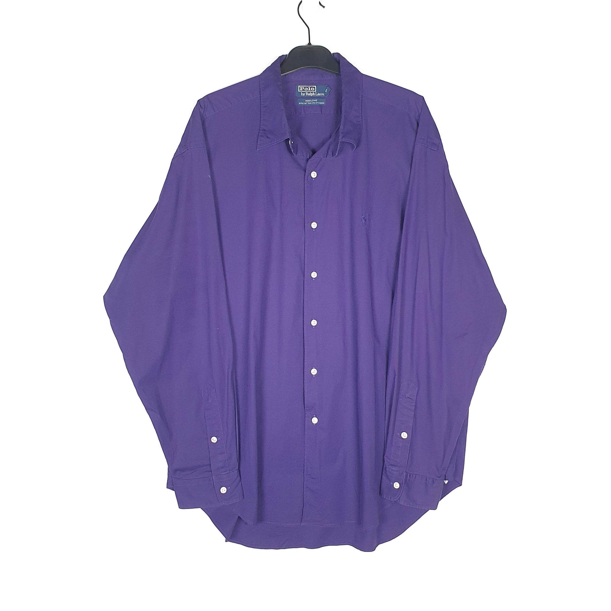 Polo Ralph Lauren Long Sleeve Extra Slim Fit Shirt Purple