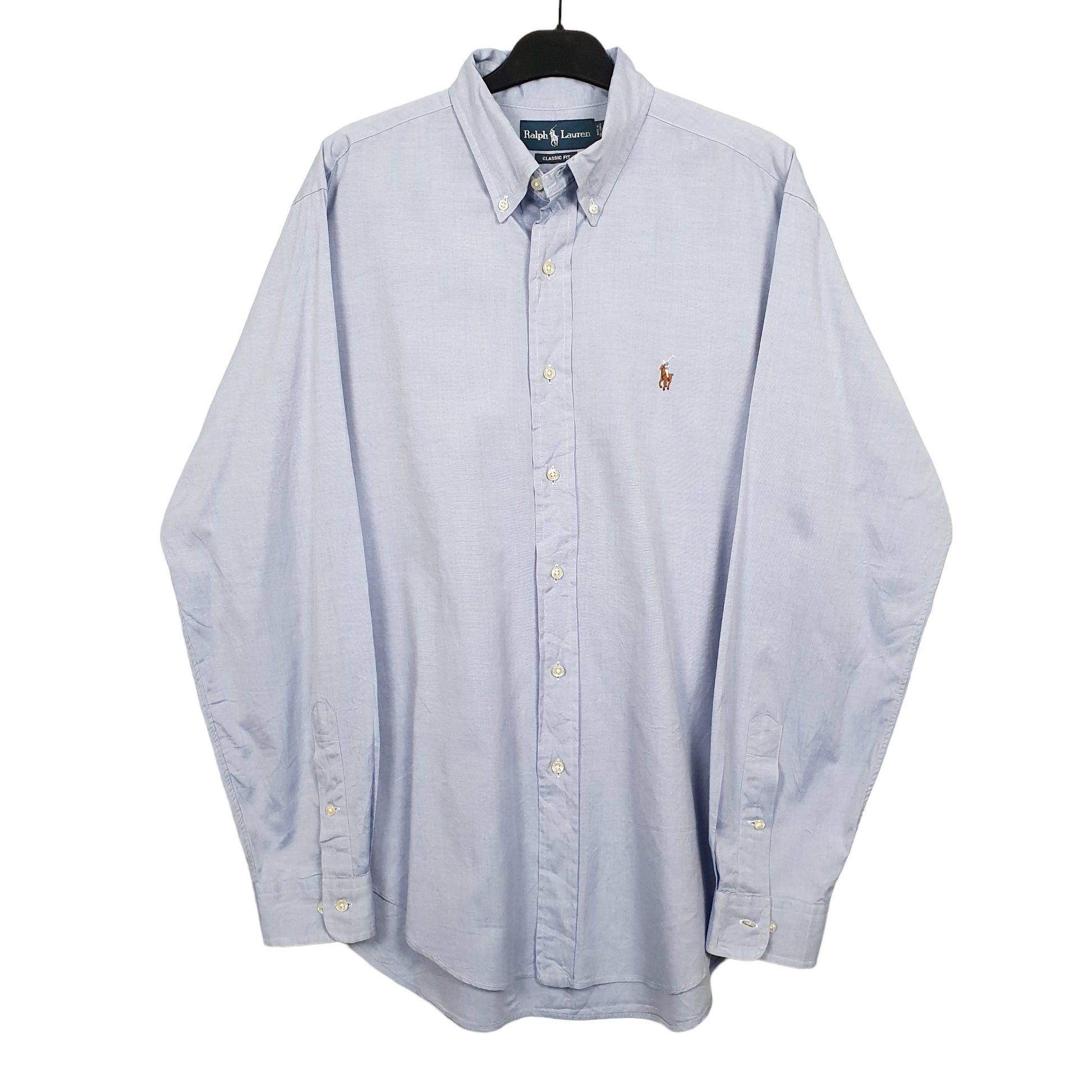 Mens Blue Ralph Lauren  Long Sleeve Shirt