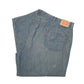 Levis 505 Regular Fit Jeans W58 L30 Blue