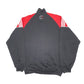 Mens Red Adidas Tracksuit Top Football Full Zip Jumper