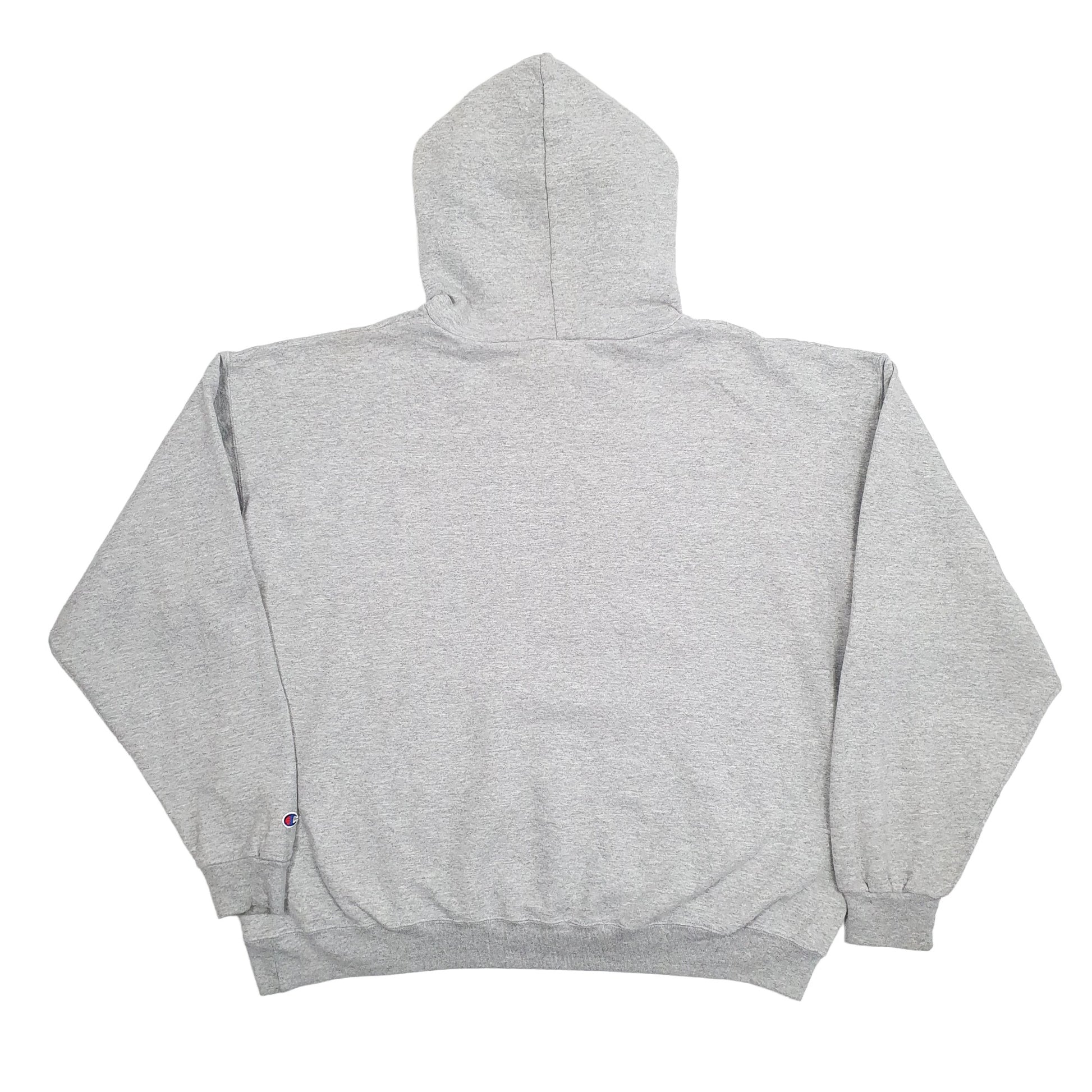 Mens Grey Champion USA College Notre Dame Hoodie Jumper