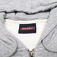 Mens Grey Dickies Hoodie Thermal Lined Full Zip Jumper