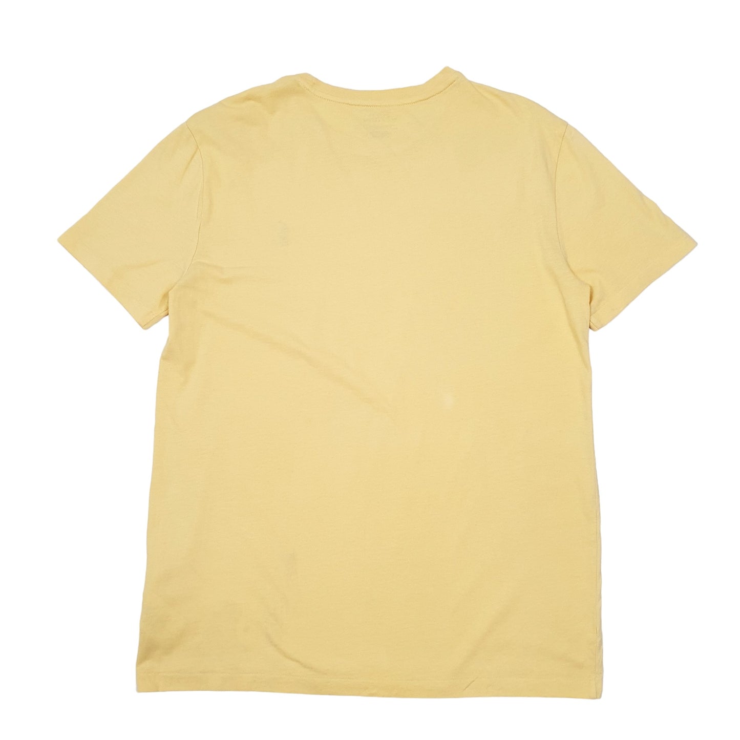 Mens Yellow Polo Ralph Lauren Polo Short Sleeve T Shirt