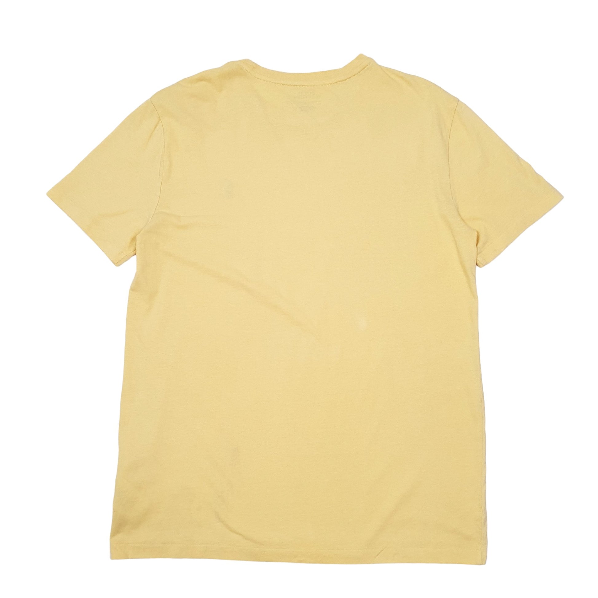 Mens Yellow Polo Ralph Lauren Polo Short Sleeve T Shirt