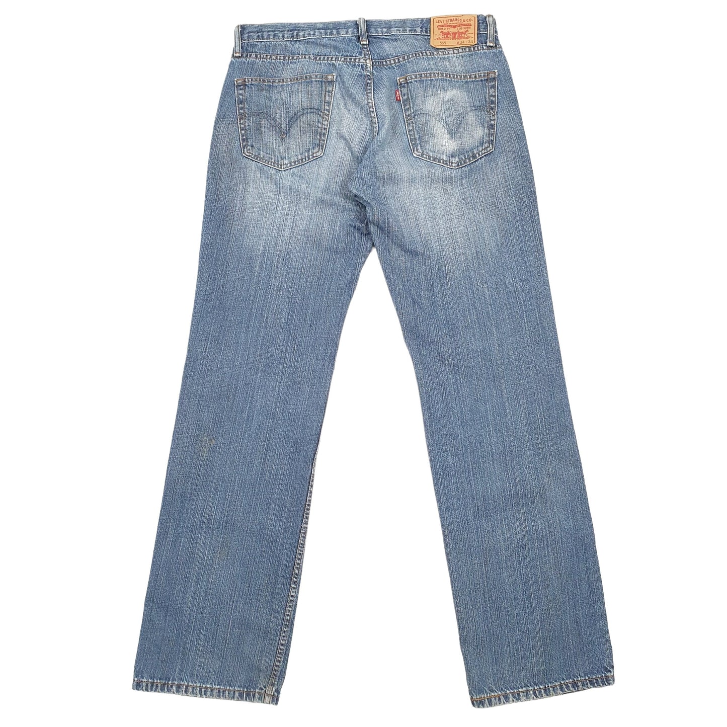 Levis 559 Relaxed Fit Jeans W34 L33 Blue