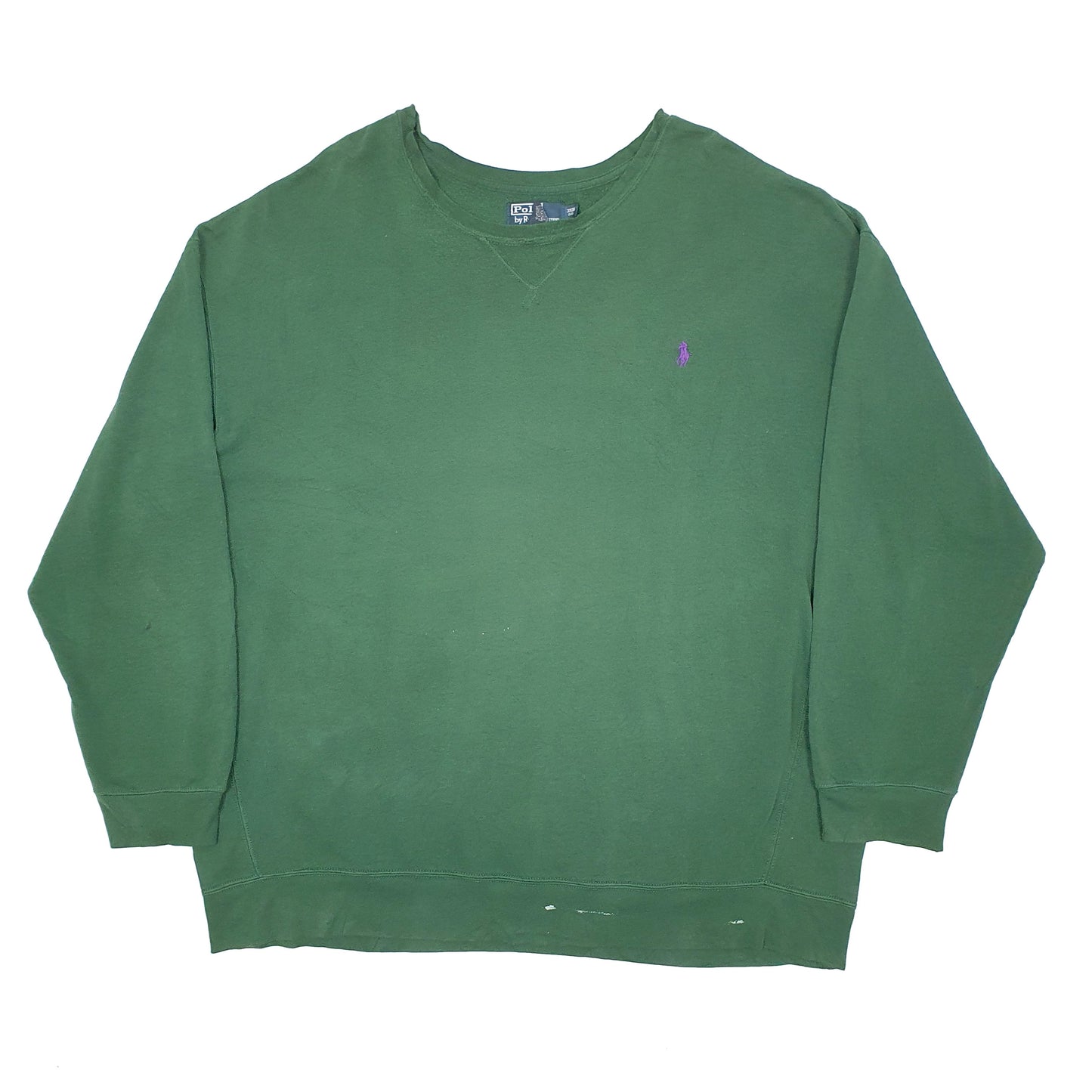 Mens Green Polo Ralph Lauren  Crewneck Jumper