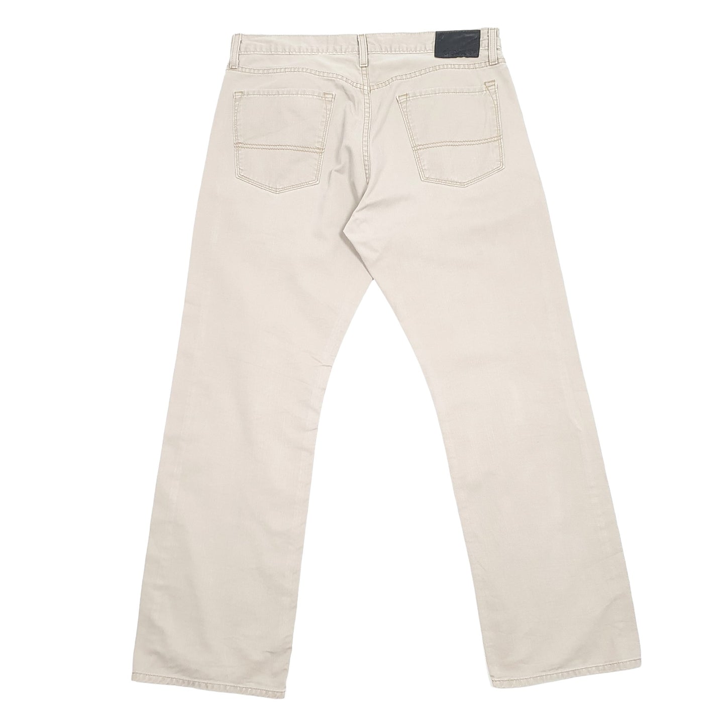 Levis Denizen Slim Fit Straight Jeans W36 L31 Beige