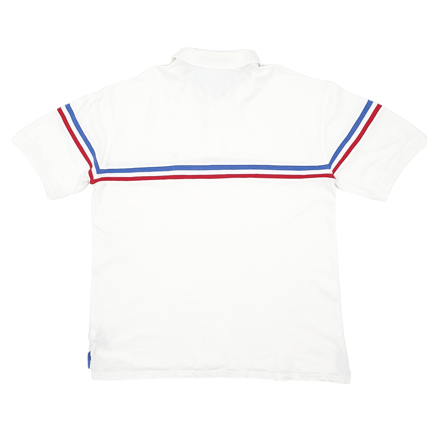 Mens White Tommy Hilfiger  Short Sleeve Polo Shirt