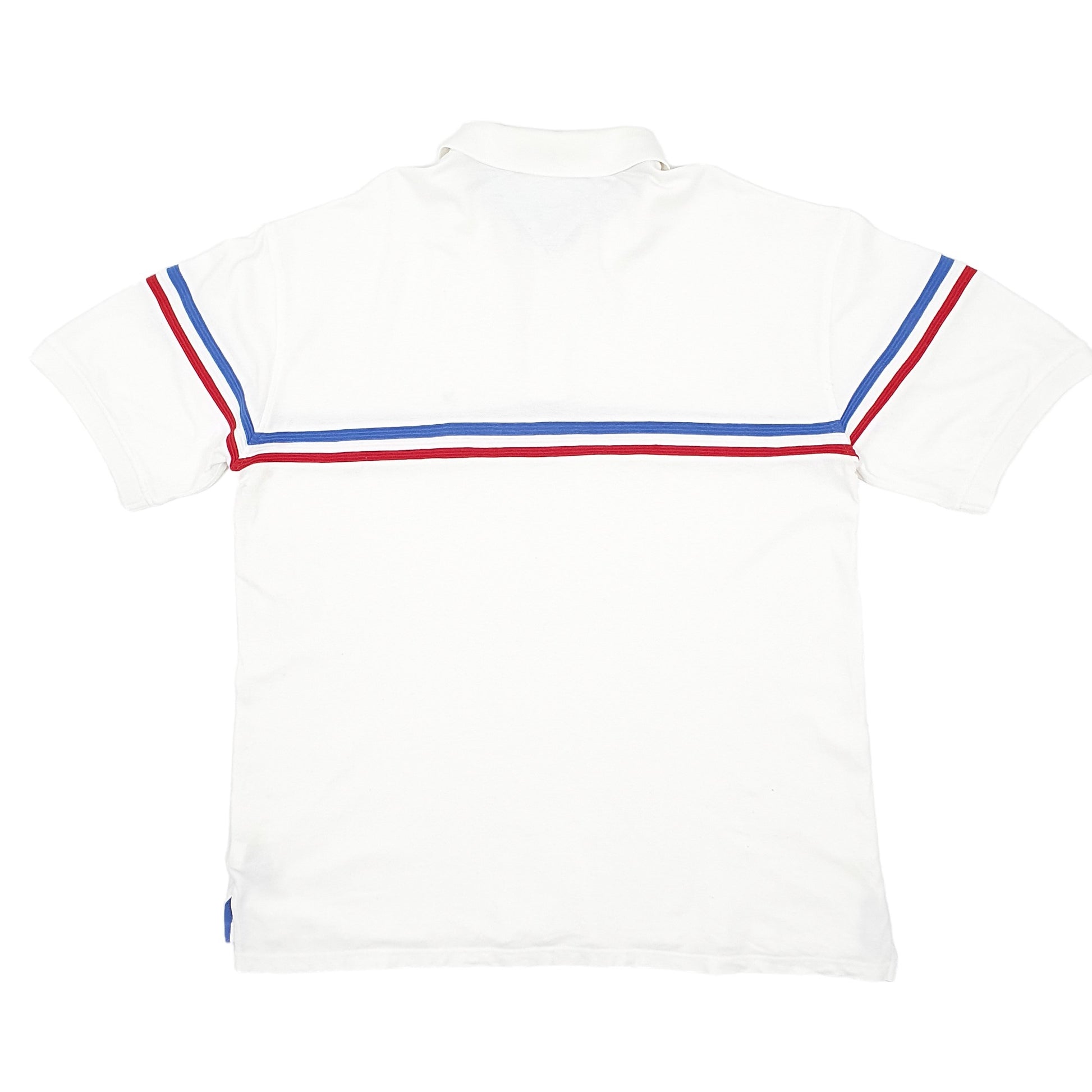 Mens White Tommy Hilfiger  Short Sleeve Polo Shirt