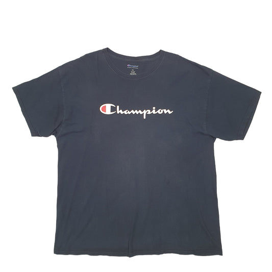 Champion Short Sleeve T Shirt Navy