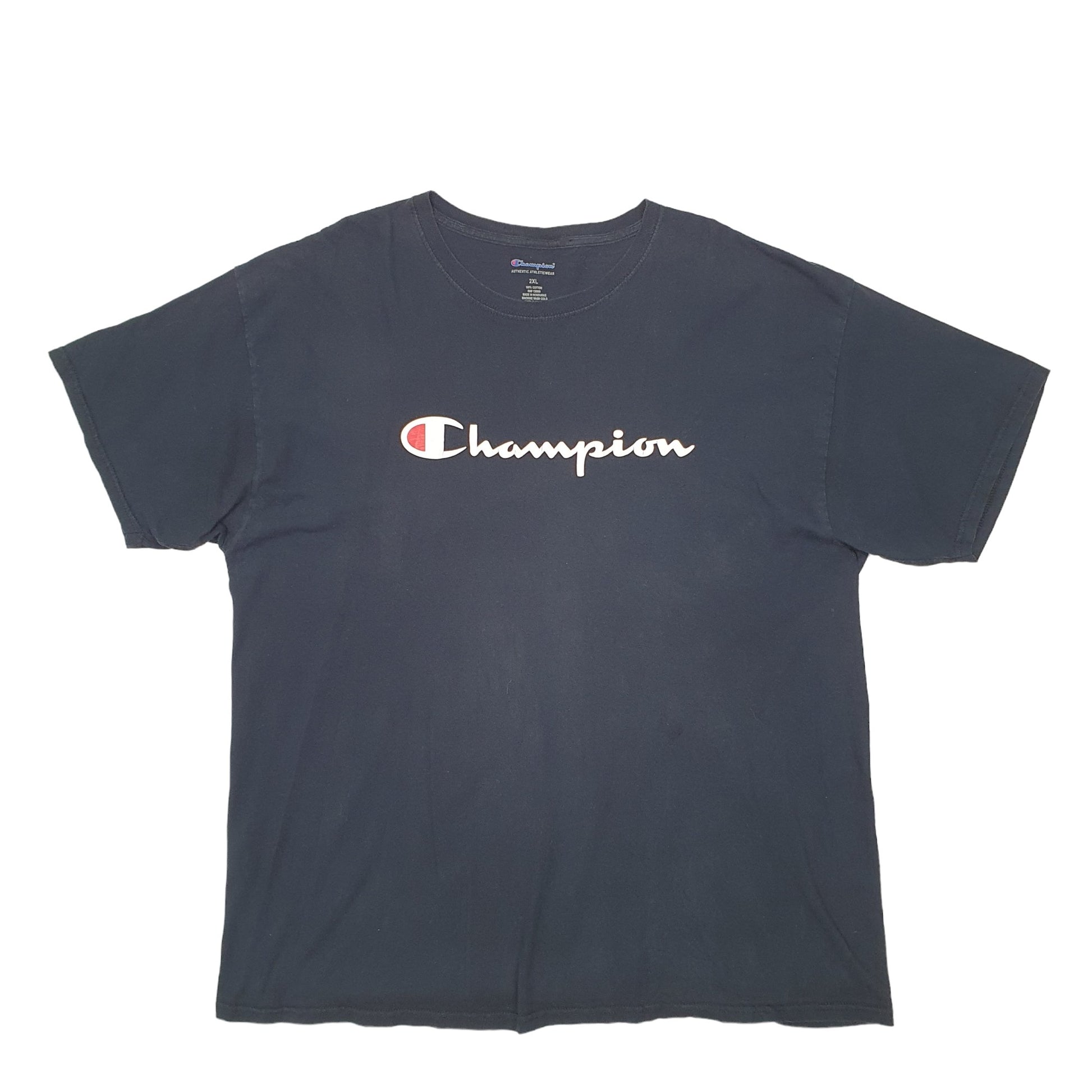 Champion Short Sleeve T Shirt Navy