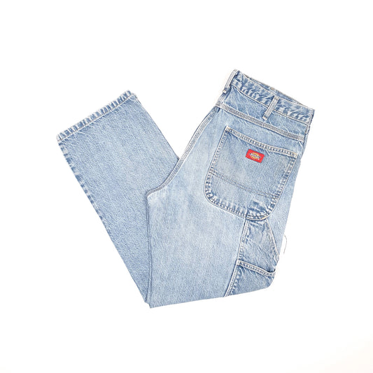 Dickies Carpenter Loose Fit Jeans W34 L30 Blue