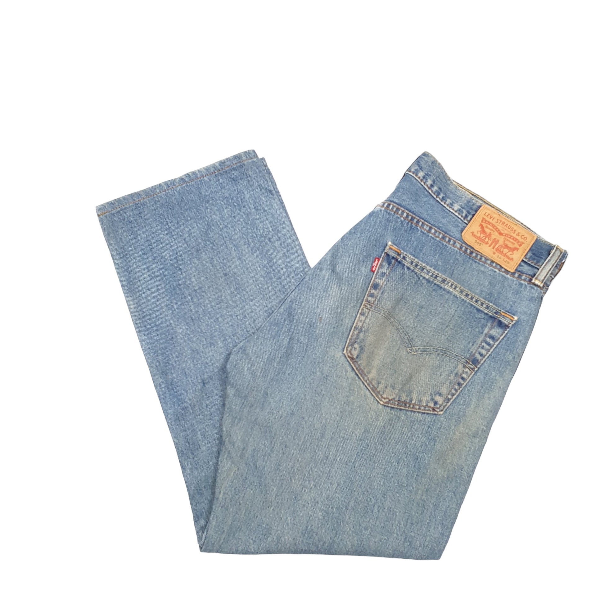 Mens Blue Levis  505 JeansW36 L29