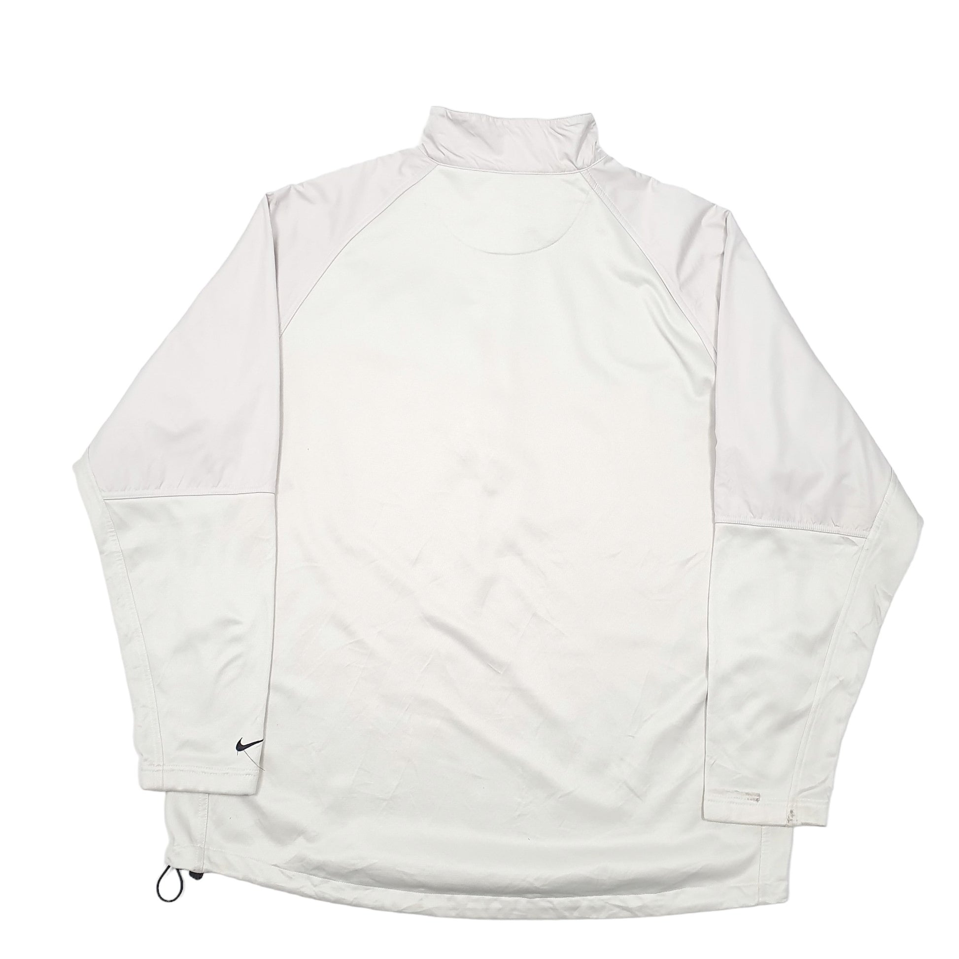 Mens Grey Nike Golf Active Quarter Zip Jumper