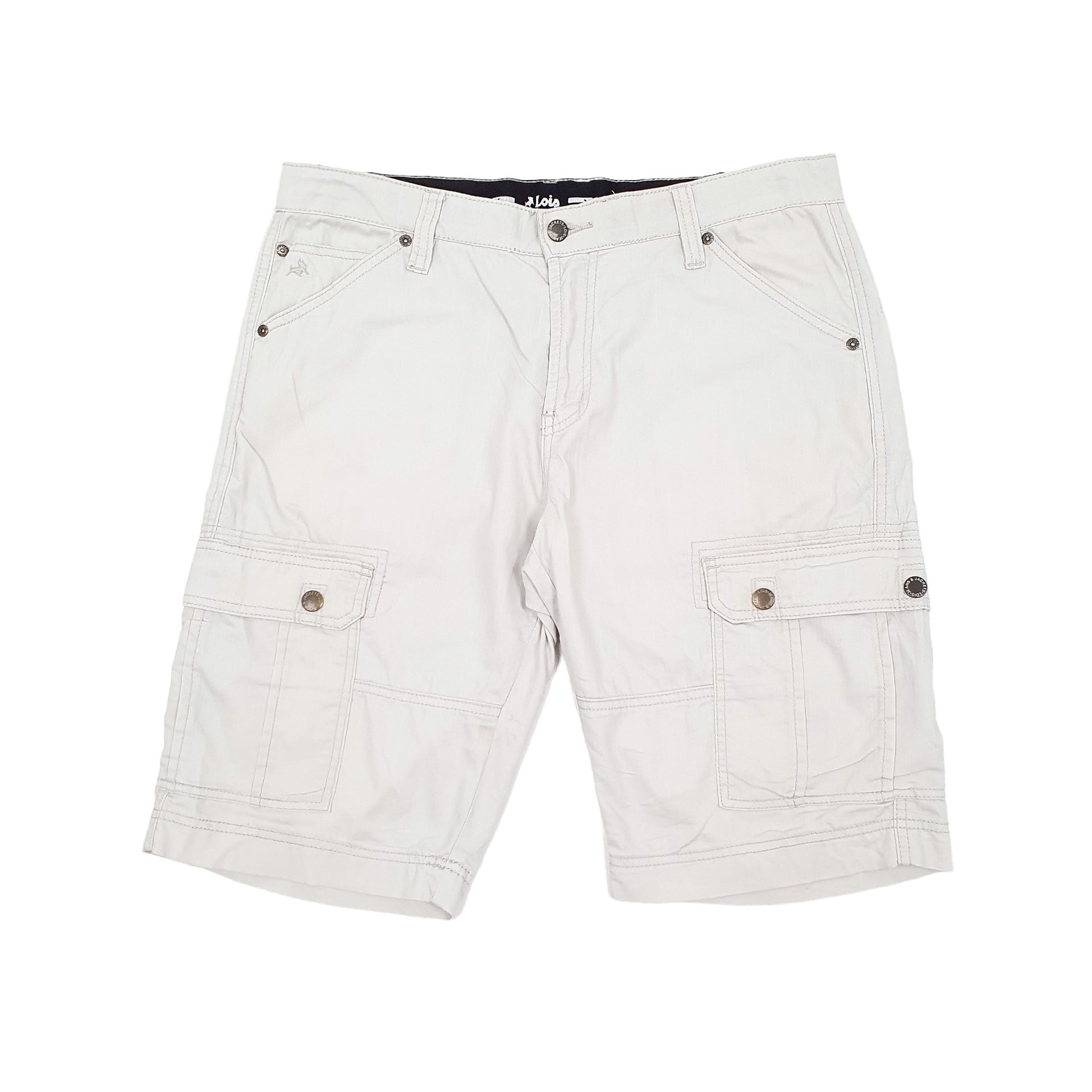 Mens Grey Lois  Cargo Shorts