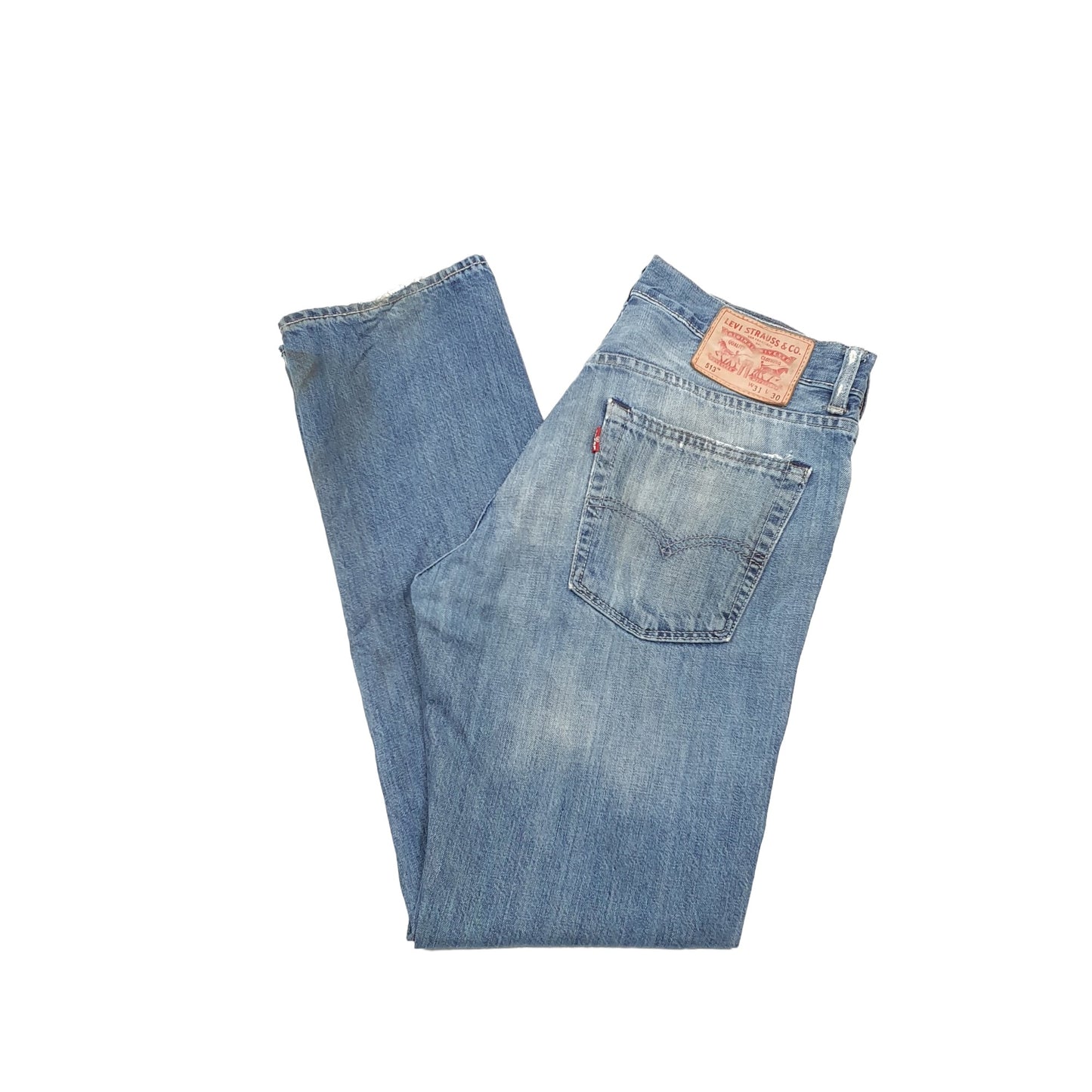 Levis 513 Slim Fit Jeans W32 L31 Blue