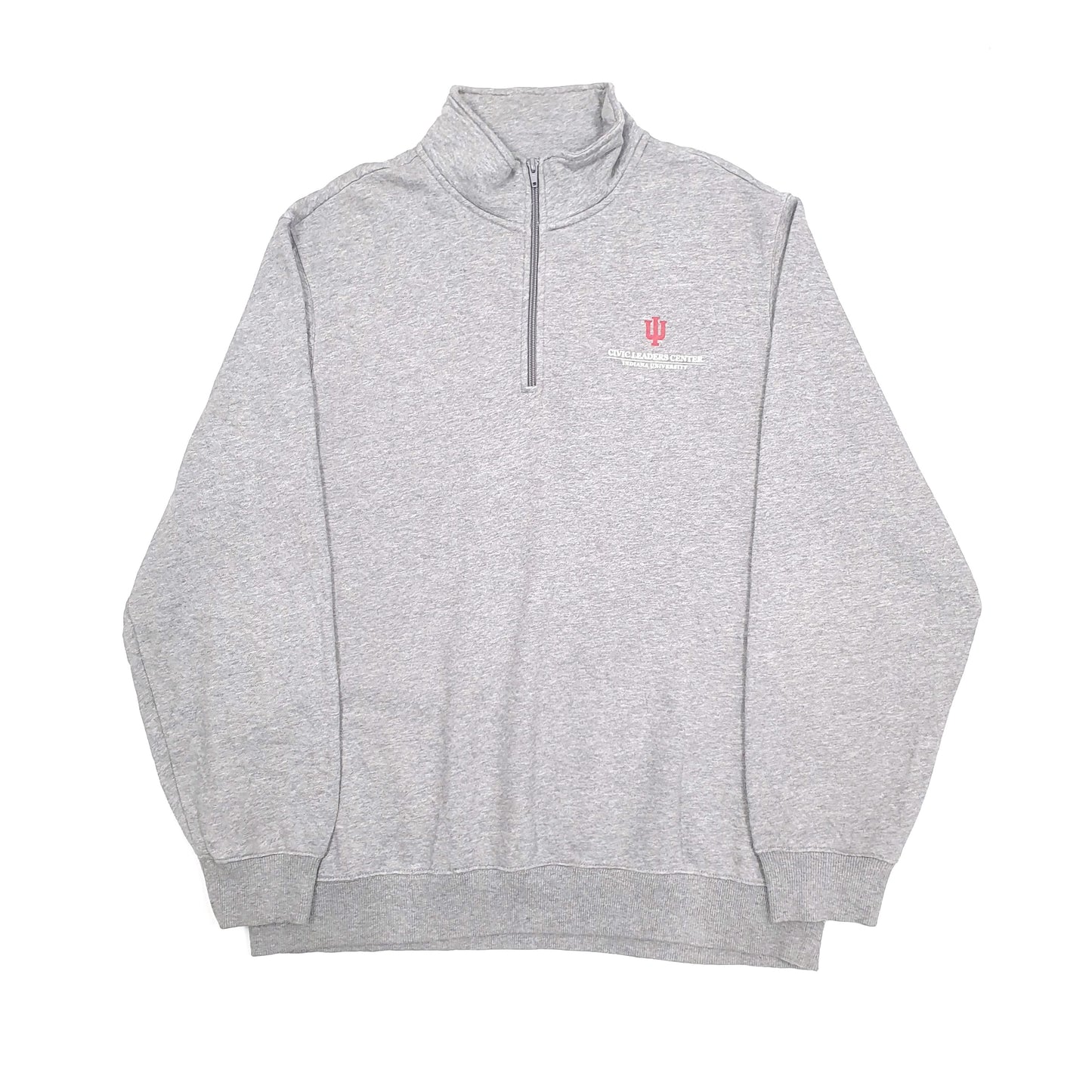 Sport Tek USA College Quarter Zip XL Grey