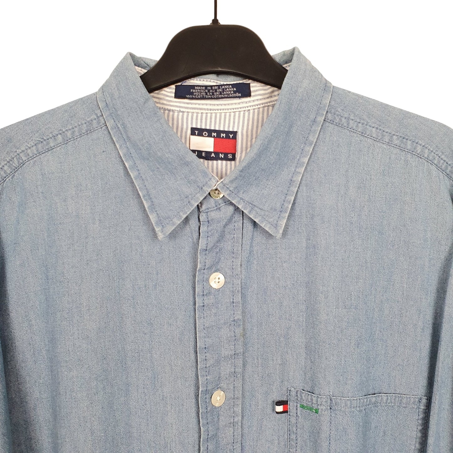 Tommy Hilfiger Long Sleeve Regular Fit Shirt Blue