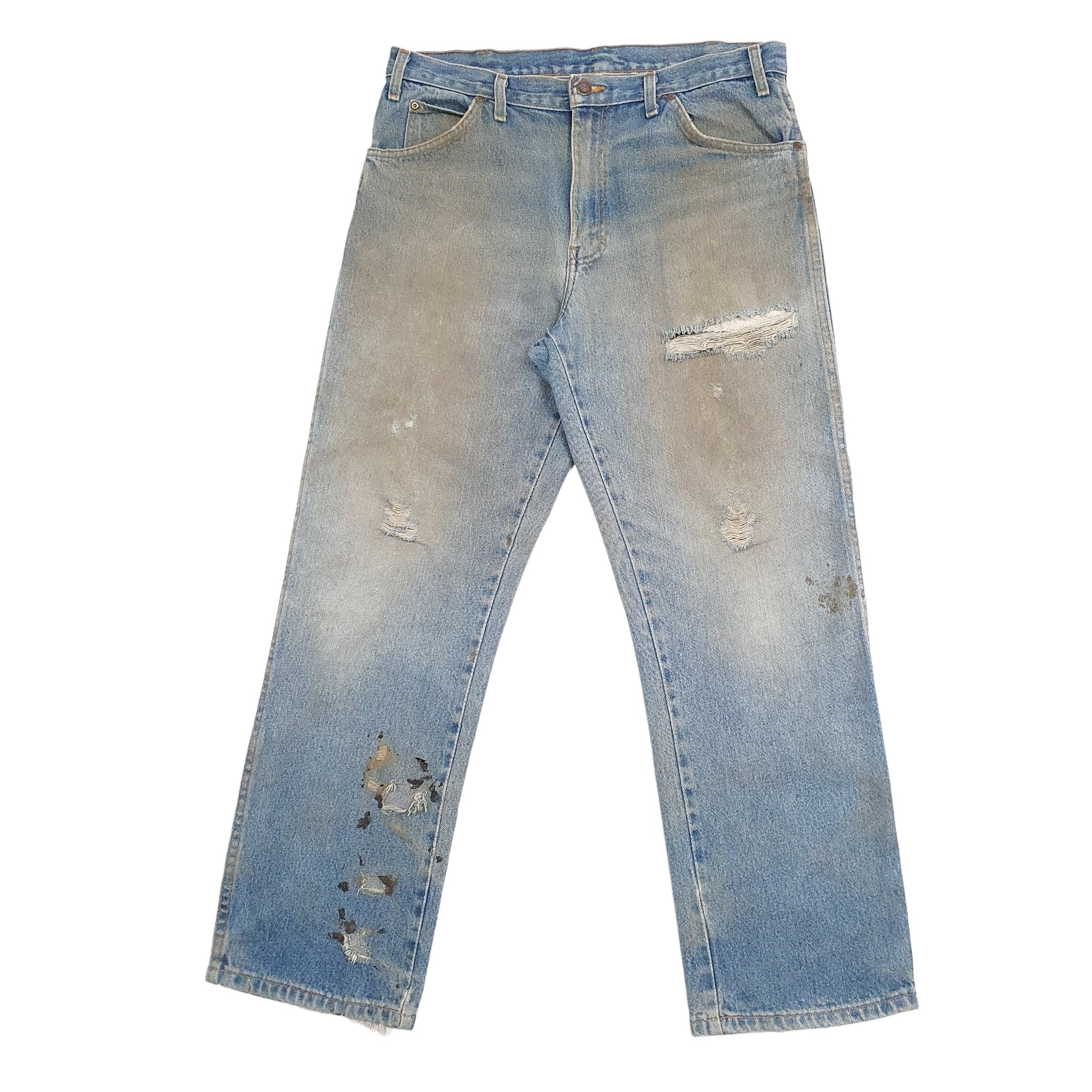 Mens Blue Dickies  Carpenter Trousers