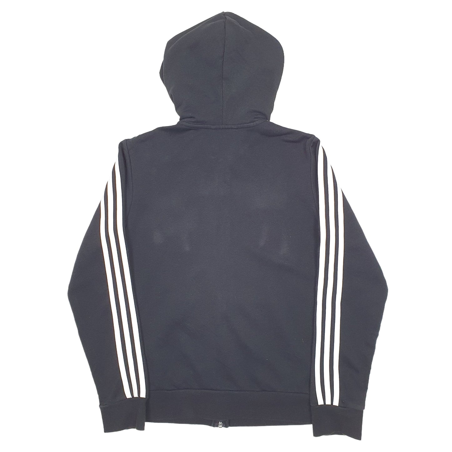 Mens Black Adidas  Full Zip Jumper