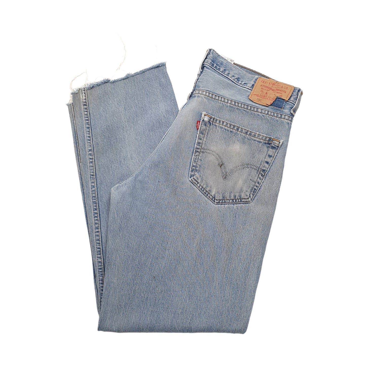 Levis 550 Relaxed Fit Jeans W34 L30 Blue