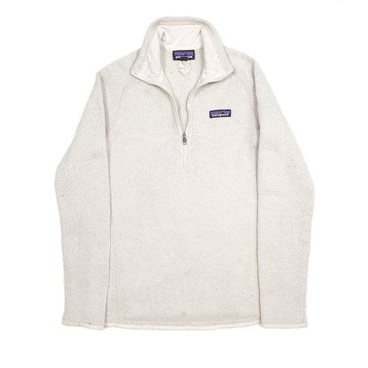 Patagonia Better Sweater Quarter Zip XS Cream