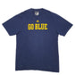 Adidas University of Michigan Short Sleeve T Shirt Navy