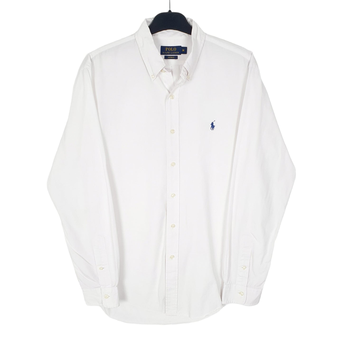 Ralph Lauren Long Sleeve Custom Fit Shirt White
