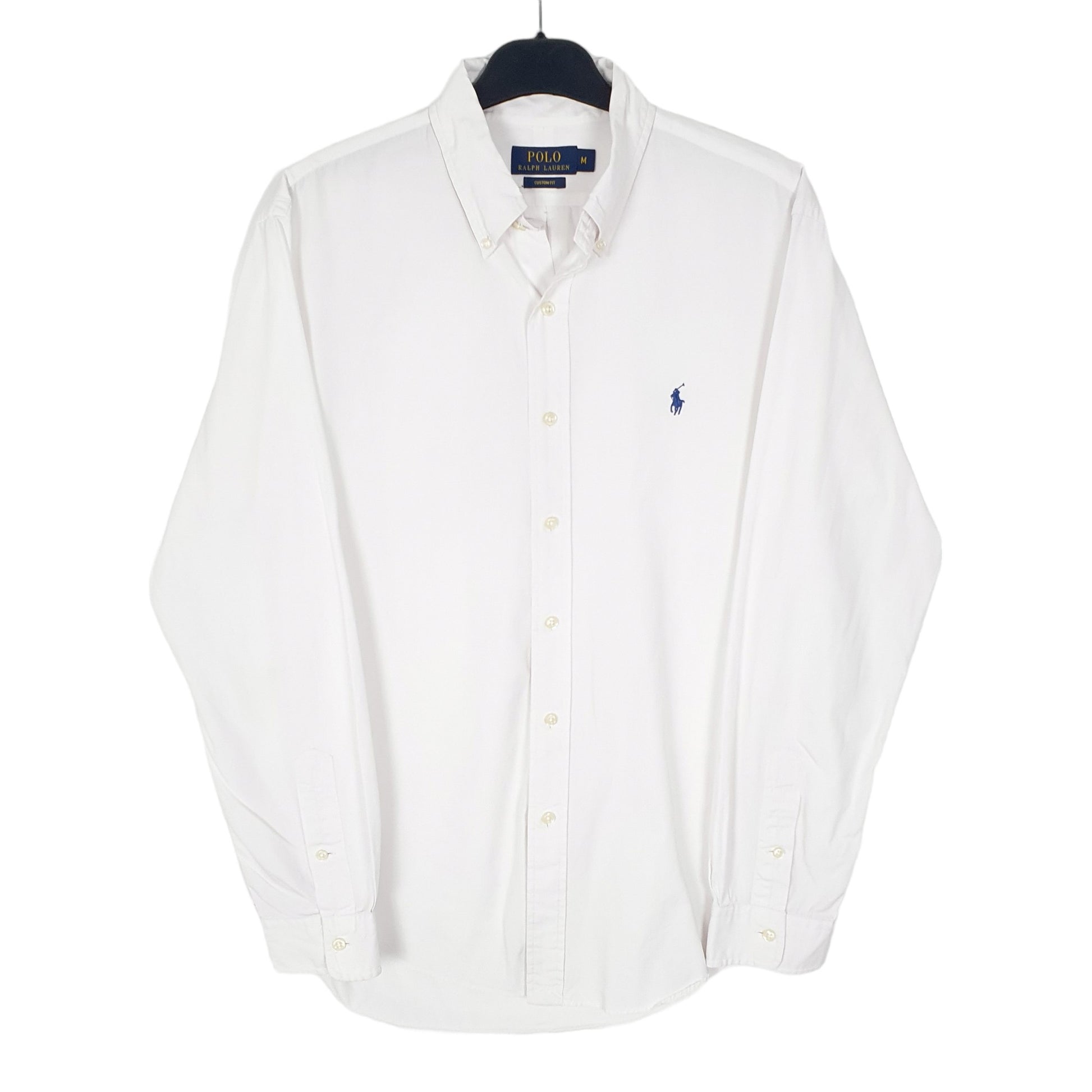Ralph Lauren Long Sleeve Custom Fit Shirt White