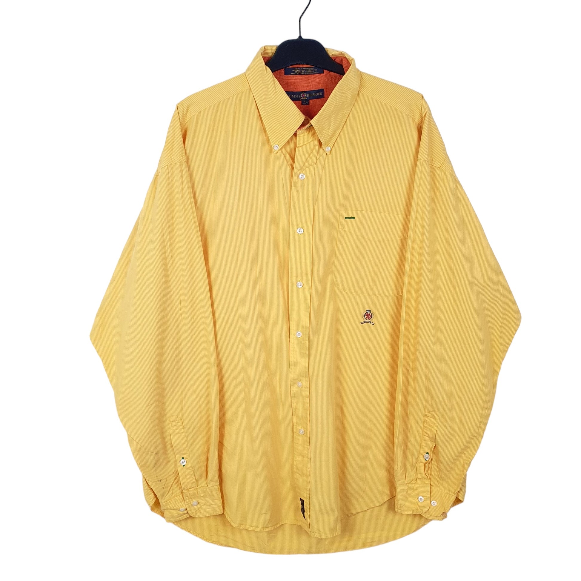 Yellow Tommy Hilfiger Long Sleeve Shirt