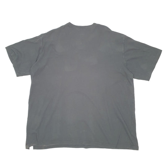 Mens Black Carhartt Work Wear Spellout Short Sleeve T Shirt