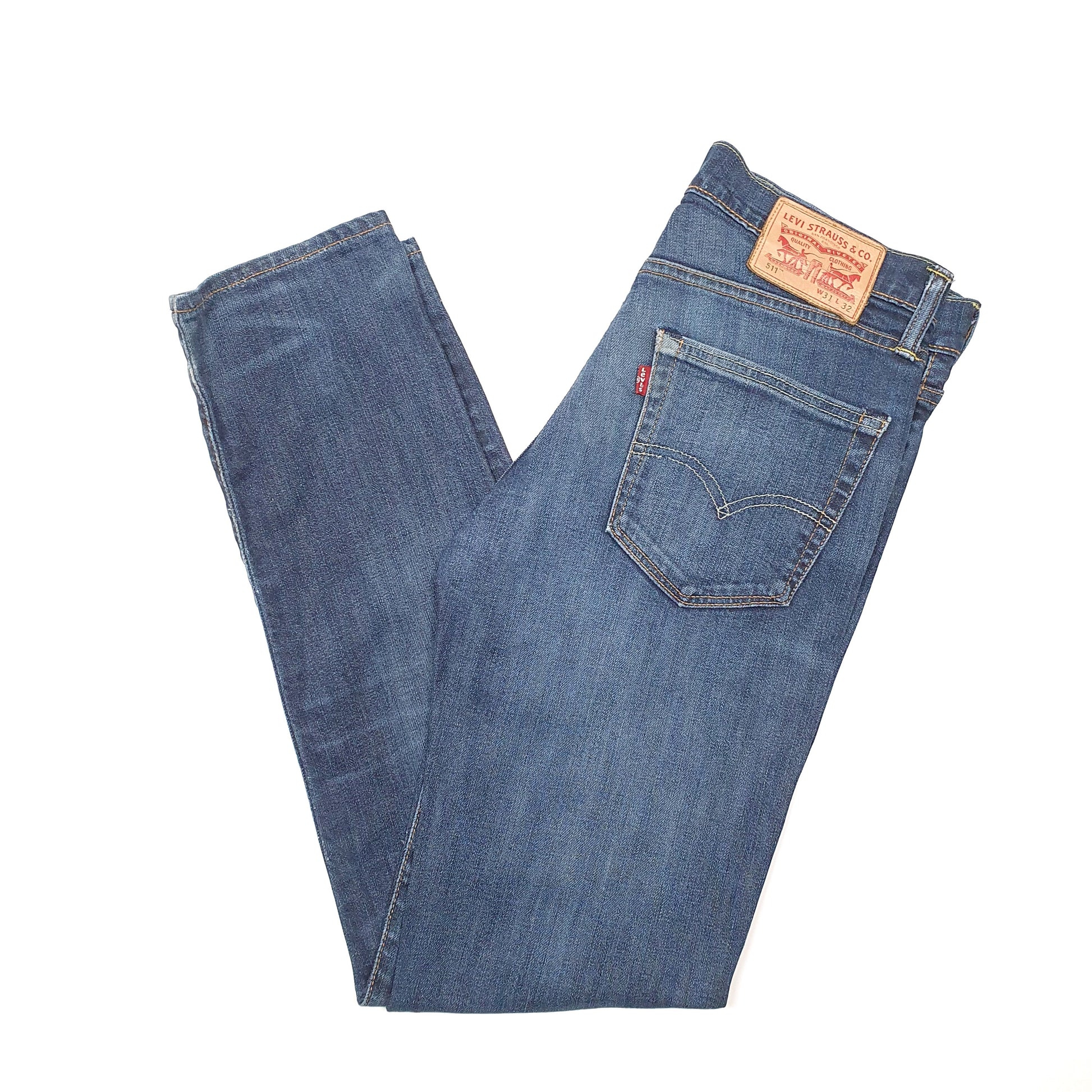 Levis 511 Slim Fit Jeans W31 L30 Blue
